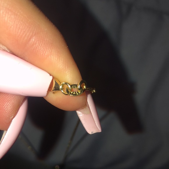 COPY - Multi colour pendent 14kt - Picture 3 of 3